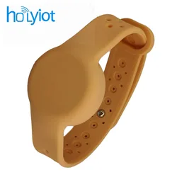 Holyiot Portable NFC Bracelet Beacon Bluetooth 5.0 Low Power Consumption With Accelerometer Sensor Ibeacon Eddystone BLE Beacons