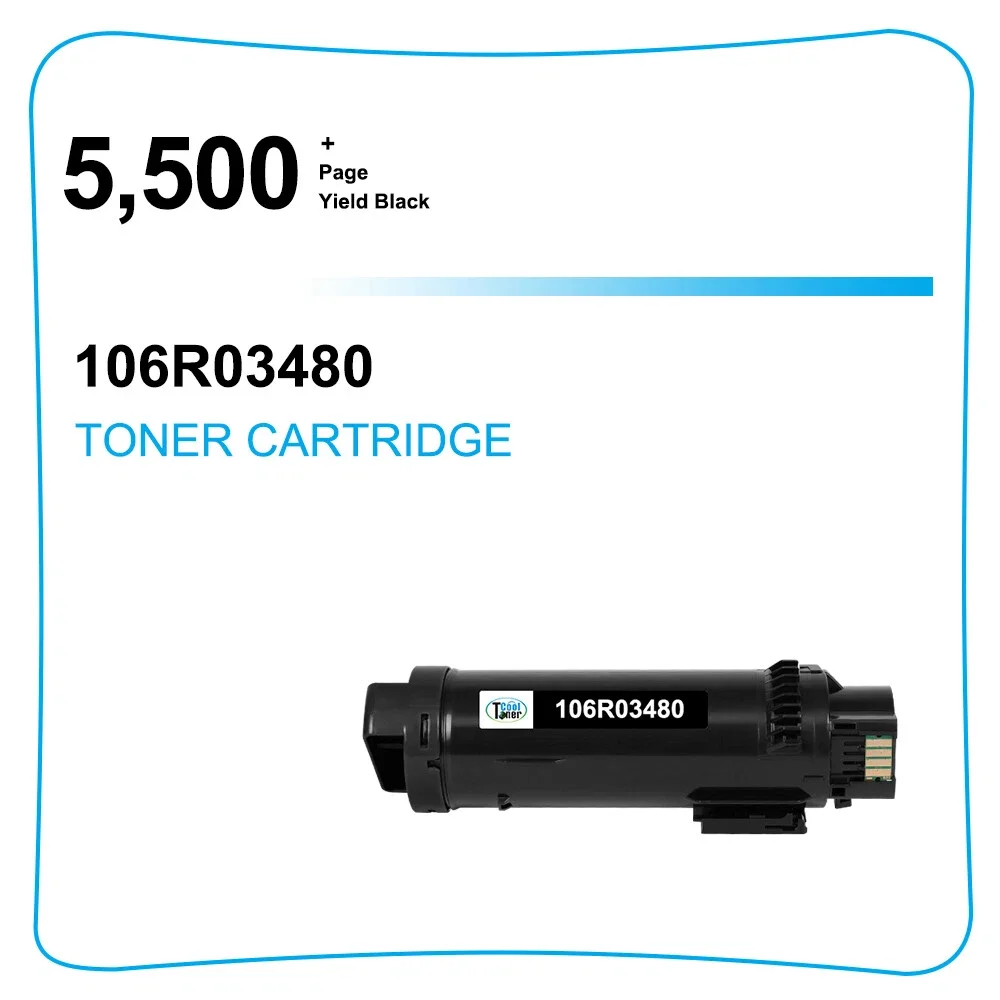 Toner Compatible With 6510DNM WorkCentre 6515N (Black, 2 Pack)