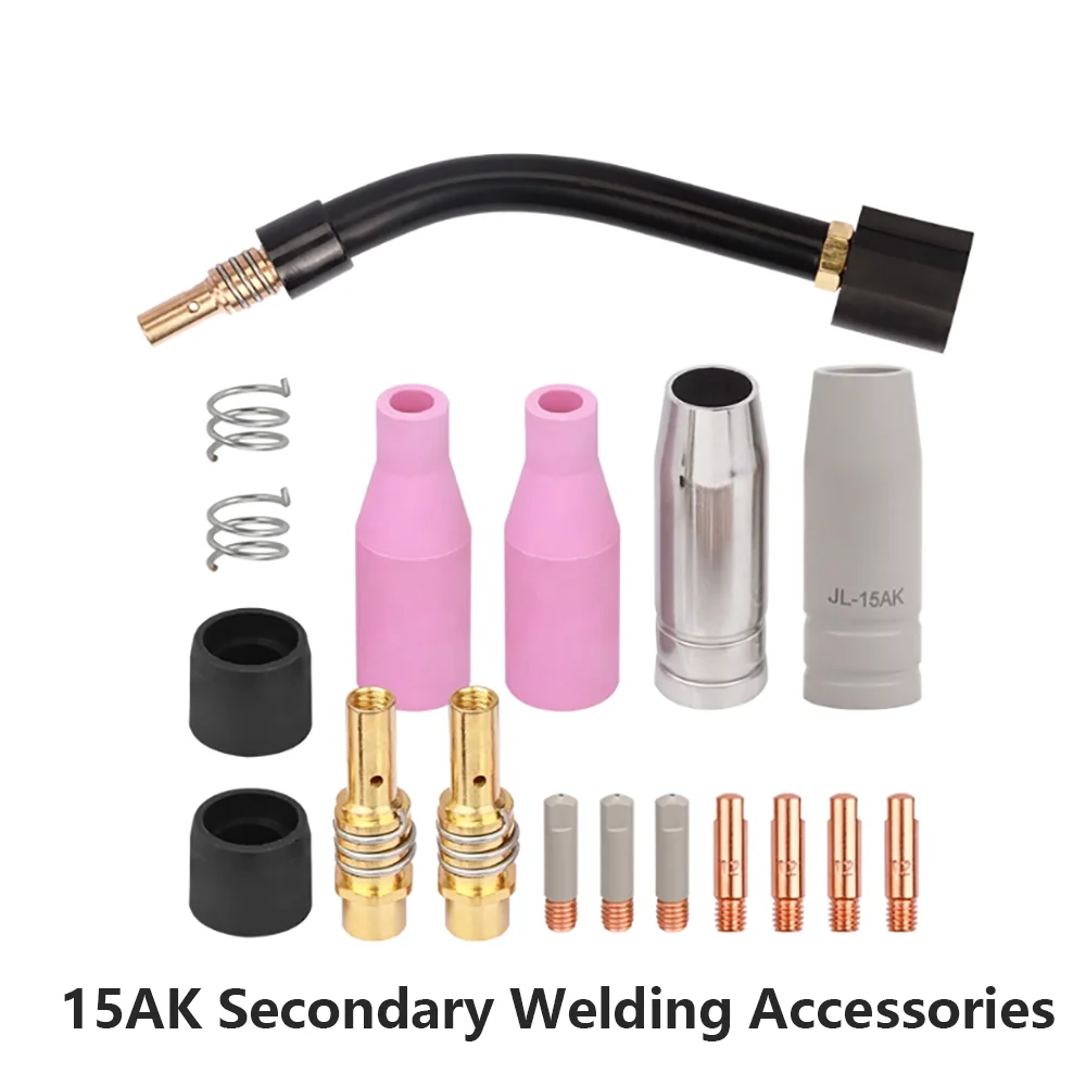 Carbon Dioxide Gas Shielded Welding Machine Welding Gun Accessories 15AK Protective Cover Protective Nozzle Conductive Nozzle