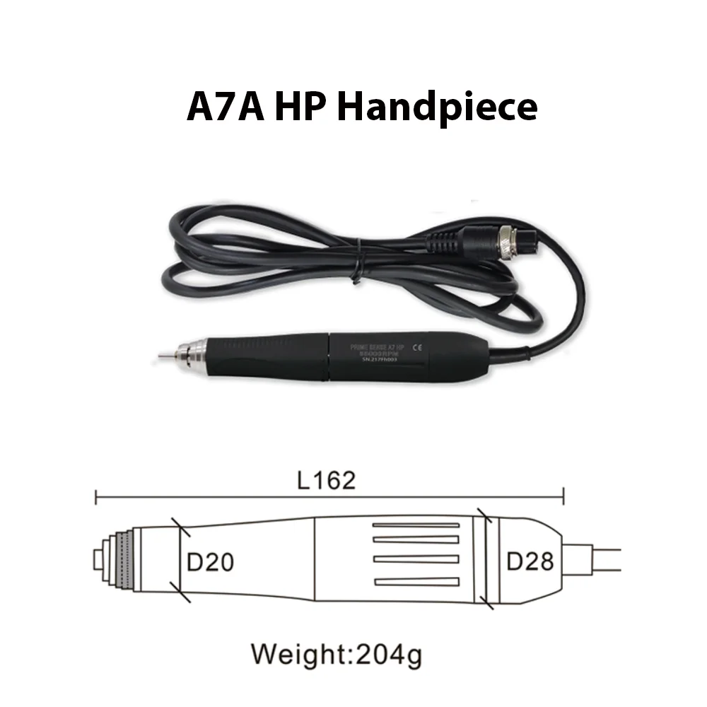 

Стоматологический бесщеточный микромотор HP A7A для Prime Sense A7, аксессуары