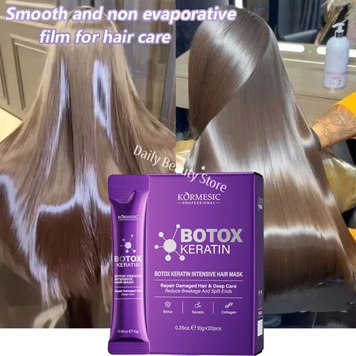 Mascarilla mágica para el cabello con queratina, reparación en 5 segundos de cabello dañado y rizado, nutrición suave y brillante, hidratación profunda, cuidado nutritivo para el cabello