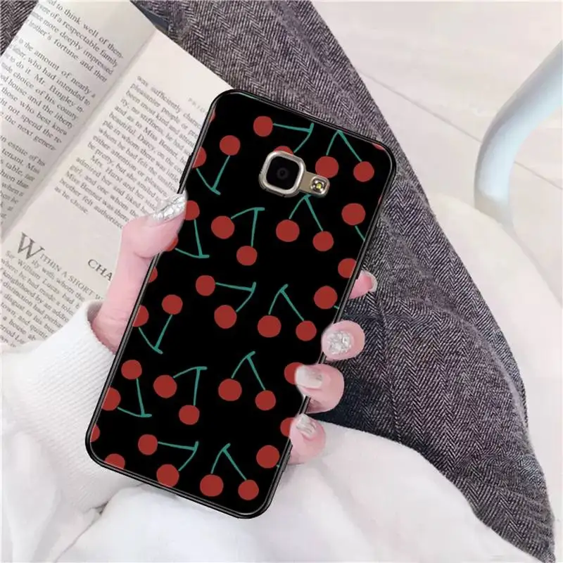 FHNBLJ Cherry Fruit Phone Case for Samsung A51 01 50 71 21S 70 10 31 40 30 20E 11 A7 2018