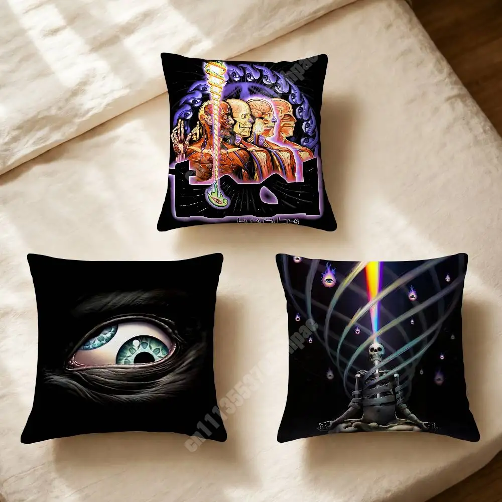T-Tool Band Lateralus Fear Inoculum Printed Pillow Cover Sofa Couch Student Apartment Homestay Leisure Area