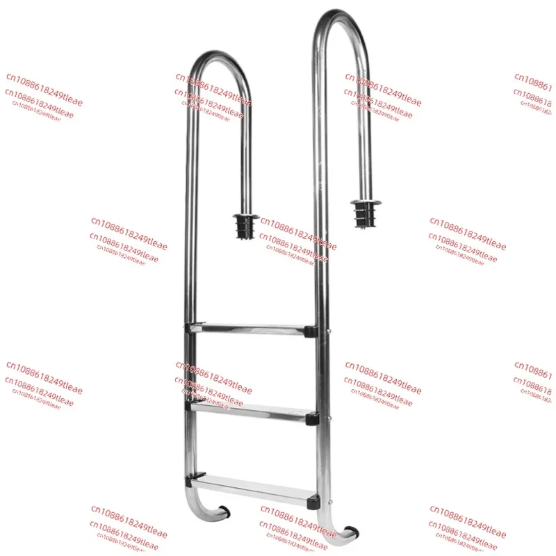 Ladder Railing 304 Stainless Steel Non Slip Pool Safety 3 Step Ladder Swimming Pool Supplies For Sailing Yachts/Private Pools