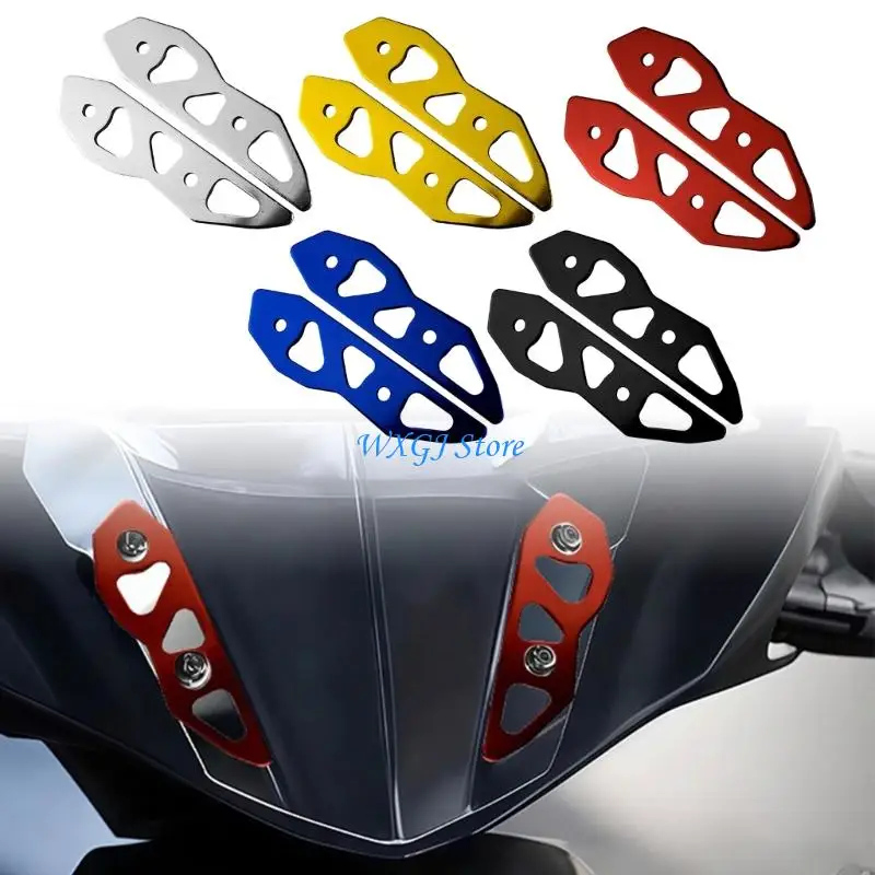 37JE Motorcycle Windshield Reinforcement Bracket High Strength Aluminum for AEROX