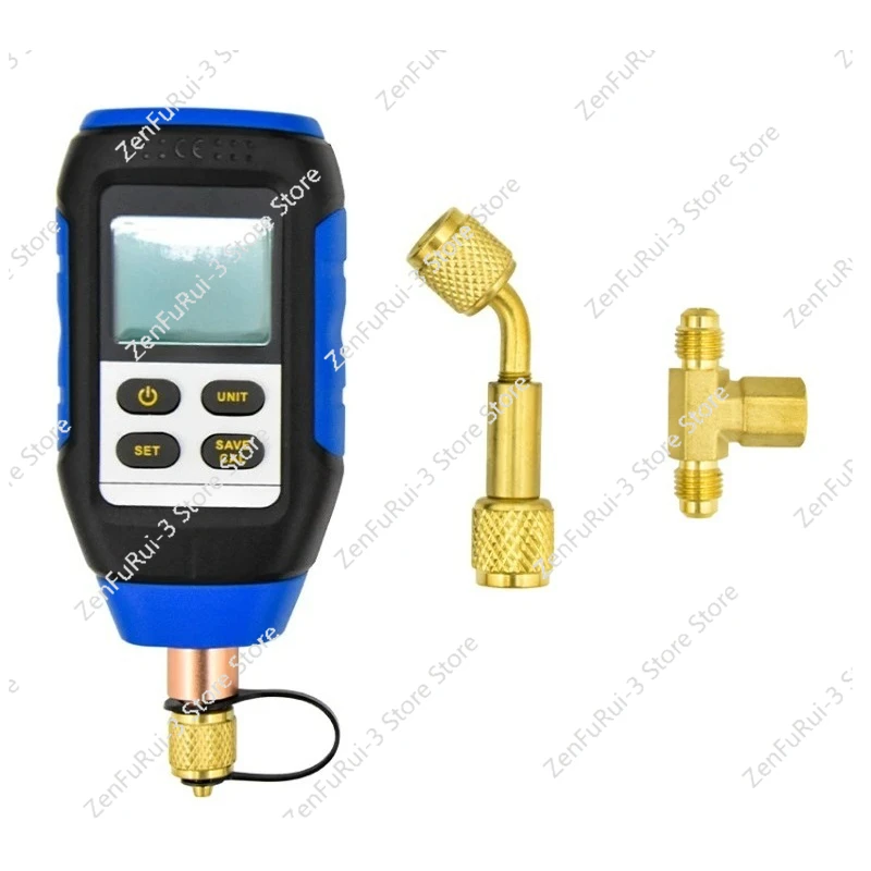 VMV-1 Digital Vacuum Gauge Portable High Precision Digital Display Combined Pressure and Vacuum Electronic Vacuum Absolute Gauge