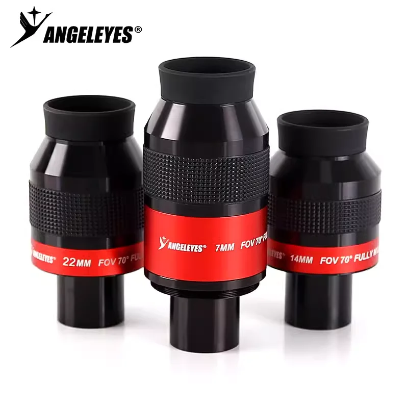 Angele yes Eyepiece Premium Flat Field, 1,25 ", 70 Grad FMC, Teleskop zubehör