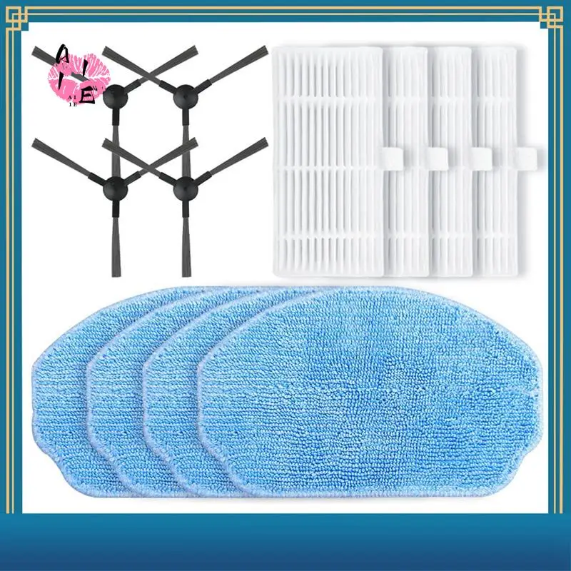 

A11E-For Cecotec Conga 999 Origin X-Treme Replacement Accessory Side Brush Hepa Filter Mop Pad