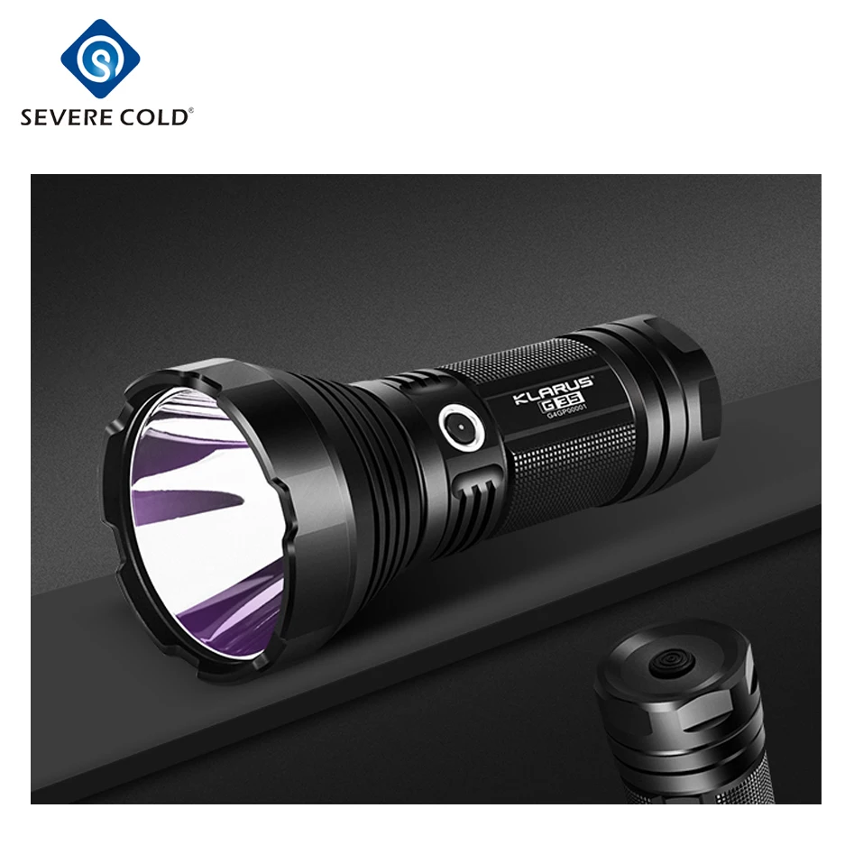 

KLARUS G35 Torch XHP35 HI D4 LED 2000LM beam distance up to 1000 meter search light hunting camping rescue flashlight