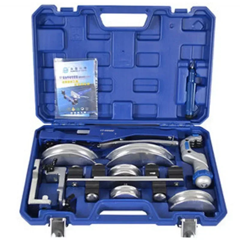 

CT-999RF Pipe Tube Bender Air Condition Copper Manual Lever Multi-Bending Device Tubing Combination Tool Kit 10-22mm.