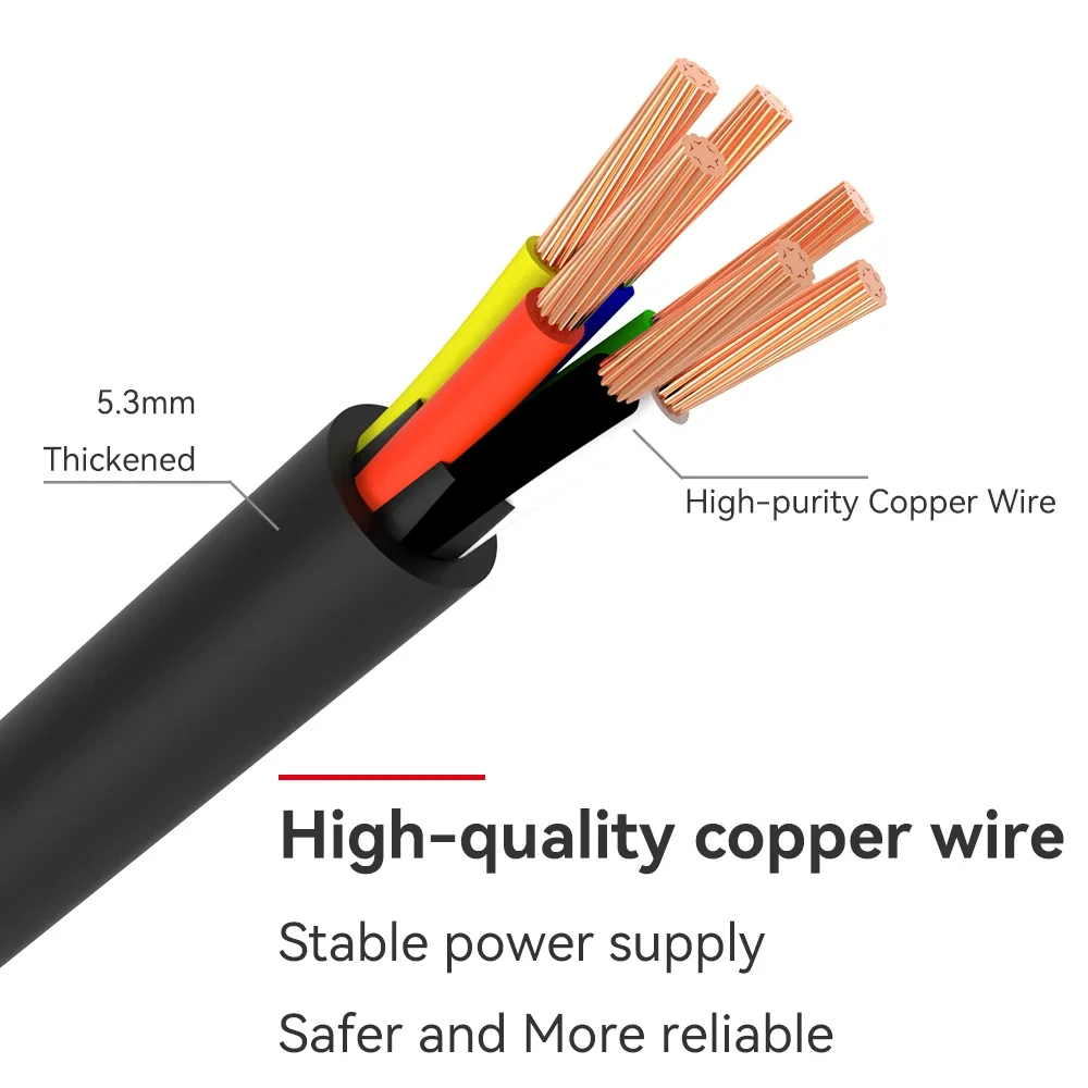 For Creality CFS 1.5M 6-pin 485 Bus Cable For K2Plus/Hi Combo 3D Printer 3D Printer Accessories