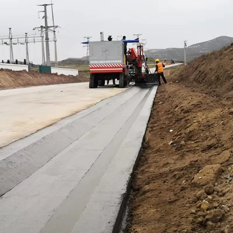 Precision Slip Form Curb Stone Paver Machine for Standardized Curbing