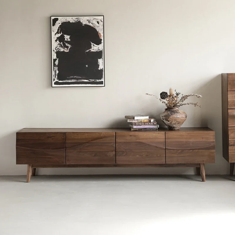 

Solid Wood TV Cabinet Solid Wood Bedroom Floor TV Stand Combination