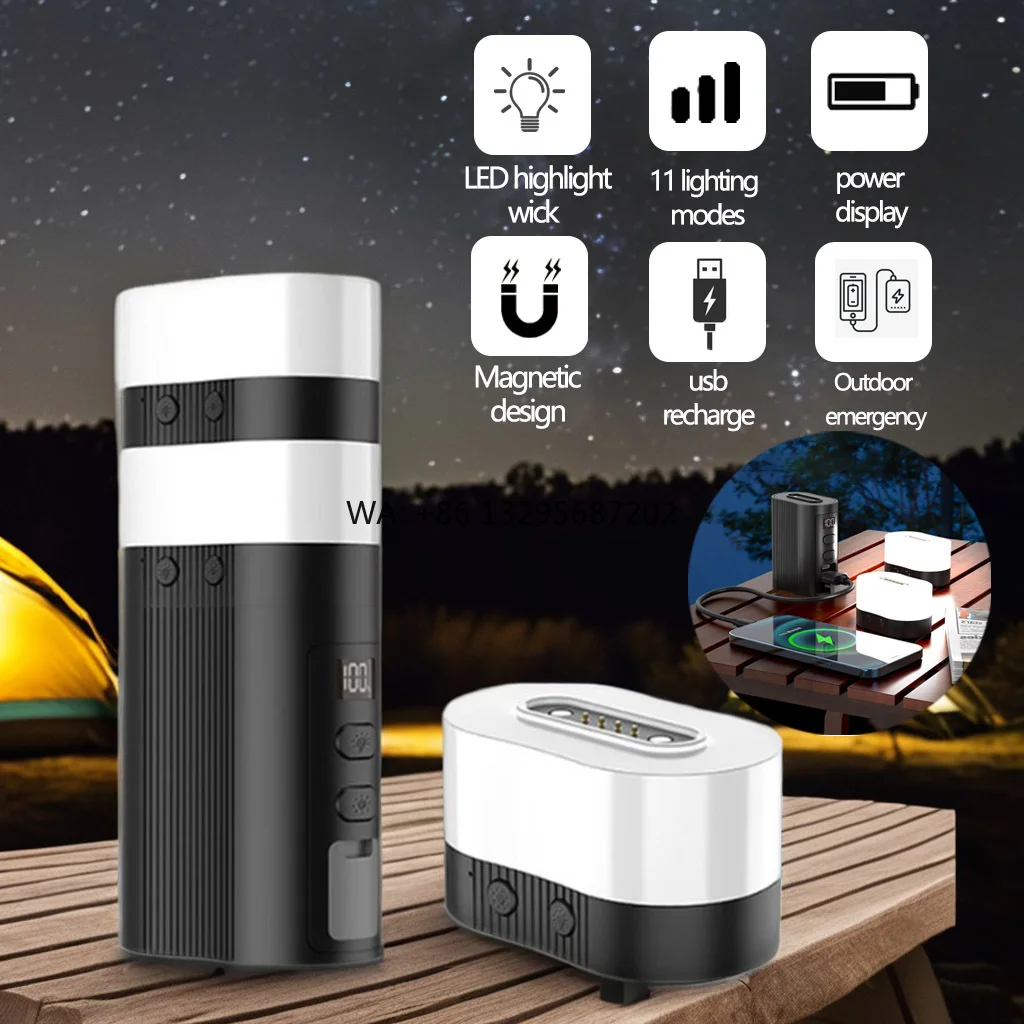

Portable Rechargeable LED Table Night Lamp for Kids ABS Material Warm Touch Control Bedroom Bedside Desk Gift Idea for Home