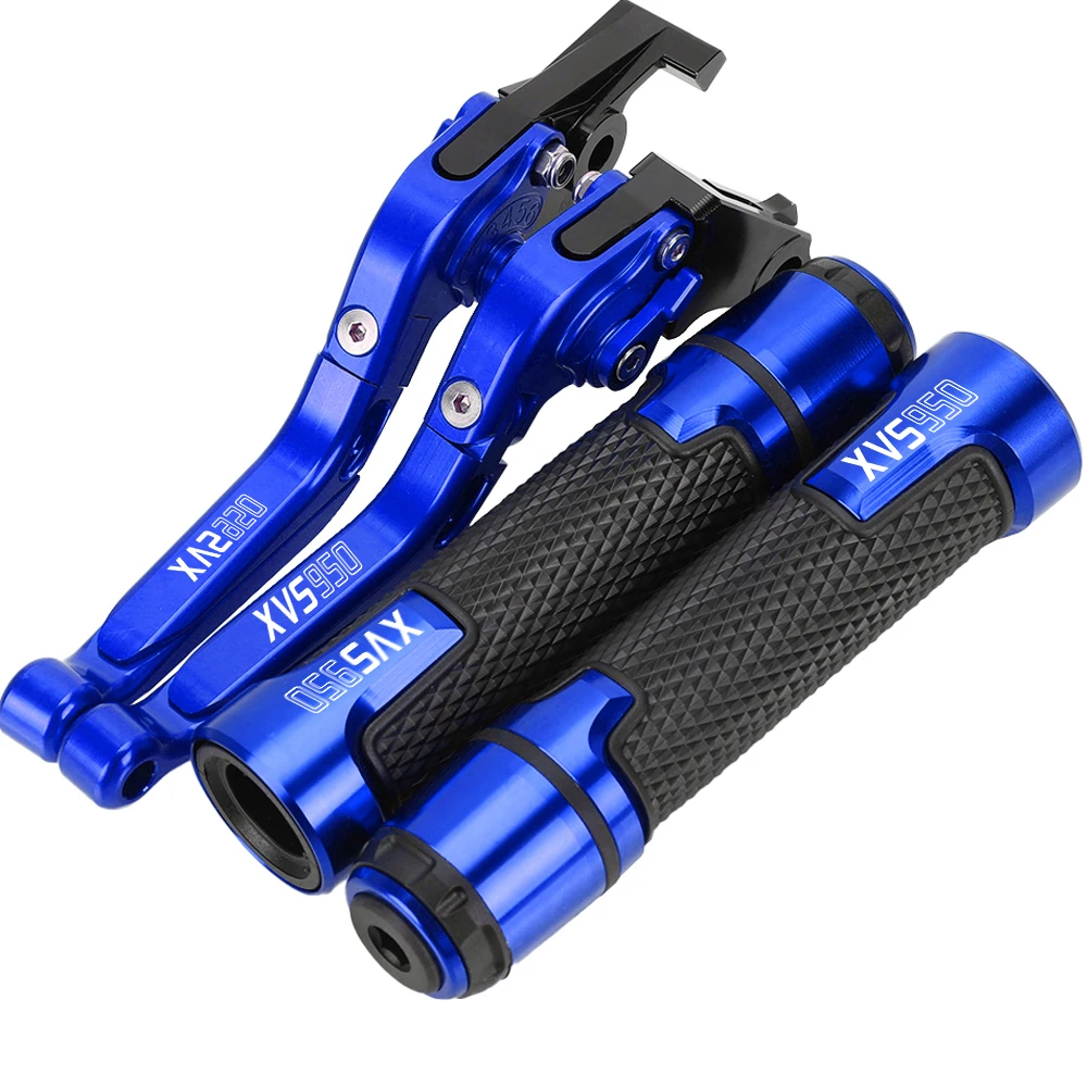 

For YAMAHA XVS 950 XVS950BOLT XVS950 BOLT 2014 2015 2016 2017 2018 Adjustable Brake Clutch Lever Foldable Handle Hand Grips Set