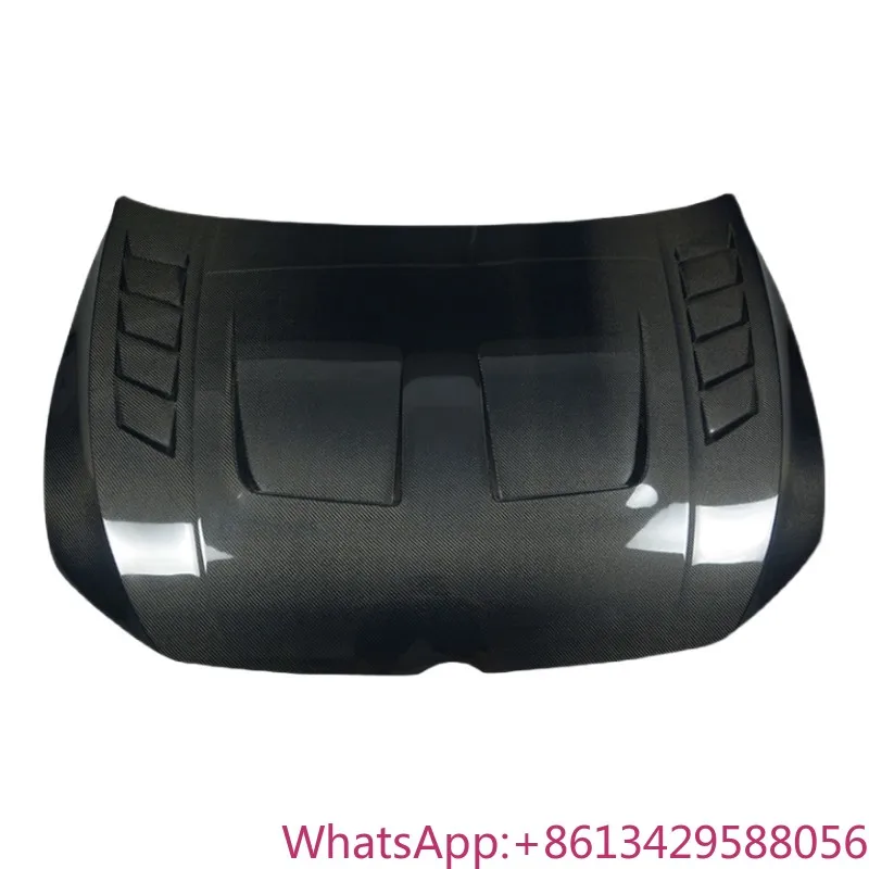 

HT Style Carbon Fiber Front Engine Vented Hood Bonnet for Volkswagen VW Golf 8 GTI MK8 R LINE