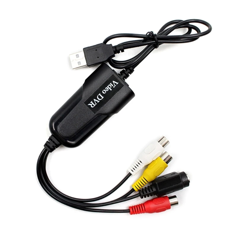 

USB2.0 Video Converter Card Cable Convert USB2.0 to Signals Grabbing Recordin