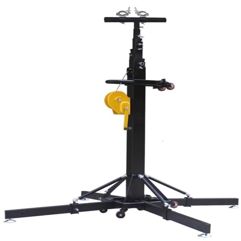 Imagem -03 - Telescópica Folding Frame Beam Light Bracket Mão Rack Heavy-duty Truss Par Light Stand Performance de Elevação Palco Iluminação