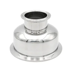 Tri Clamp Bowl Reducer Hemispherical SS304 Stainless Steel Sanitary 1.5