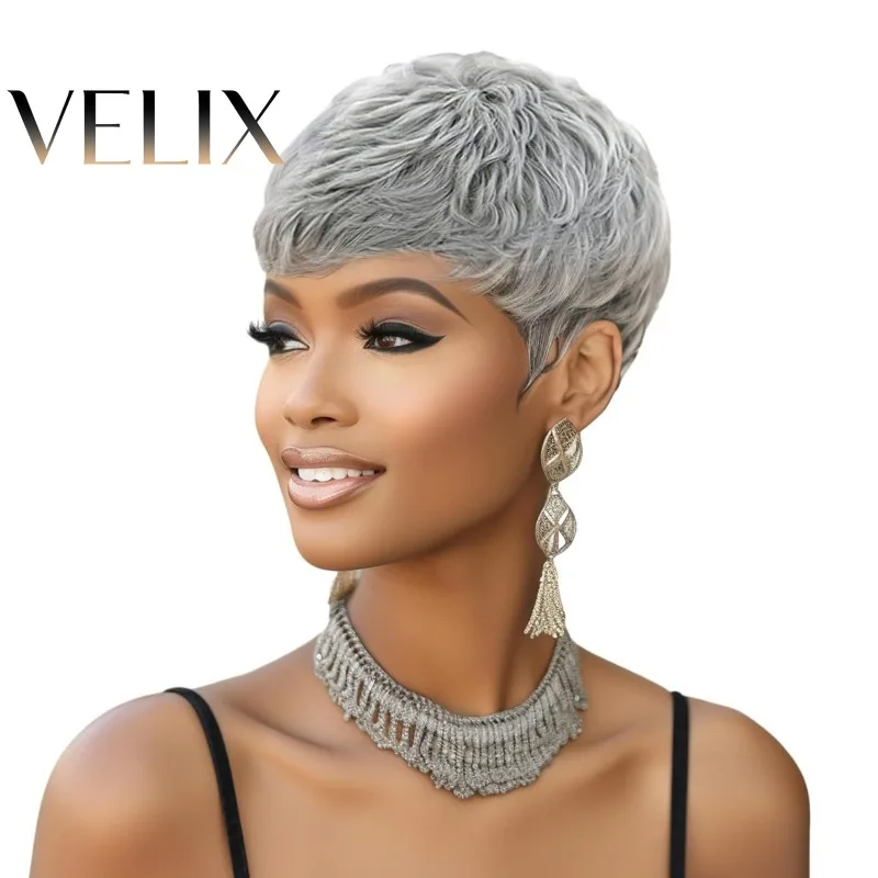 high-quality-light-gray-dark-grey-short-curly-2inch-human-hair-full-machine-wig-brazilian-virgin-remy-for-black-women-daily-use