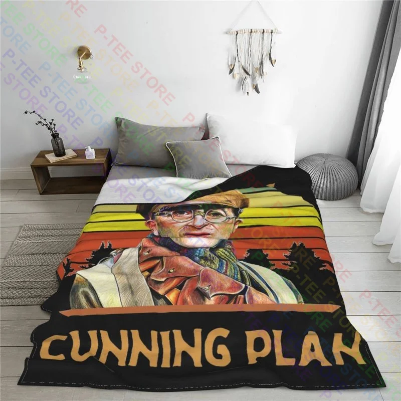 Blackadder Baldrick I Have A Cunning Plan Blanket Sheet Thicken Microfiber Sofa Dedicated Camping Blanket