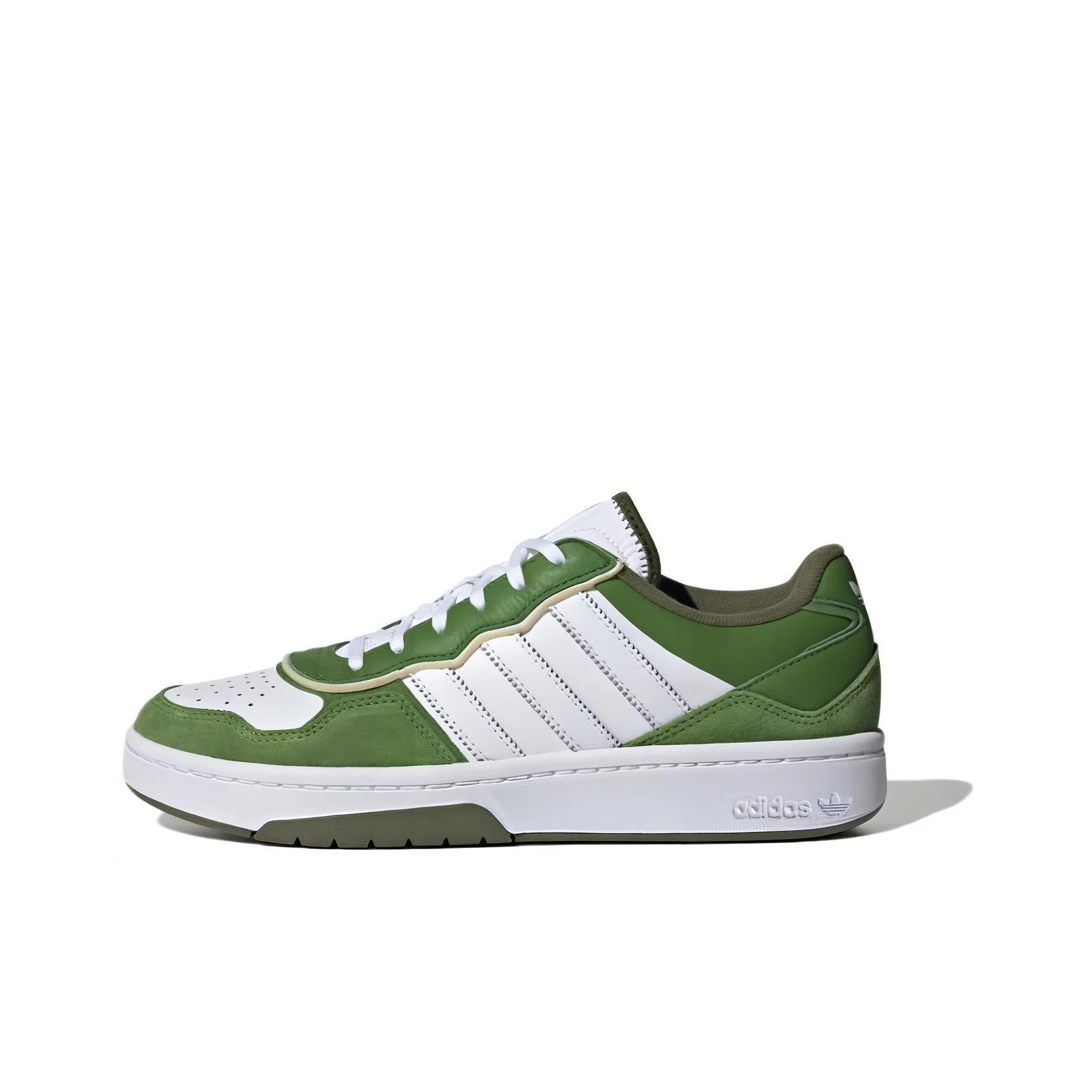Adidas Originals Courtic Skateboard Shoes Unisex Low Top Green White JI2553