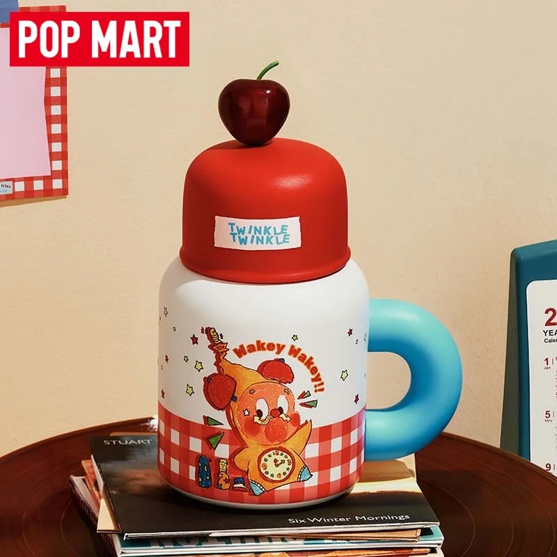 

POP MART DIMOO CRYBABY Lububu Hirono Starfy: Серия керамических кружек-чашек (слепая коробка), портативная кружка с мультяшным дизайном, подарок-сюрприз для девочек