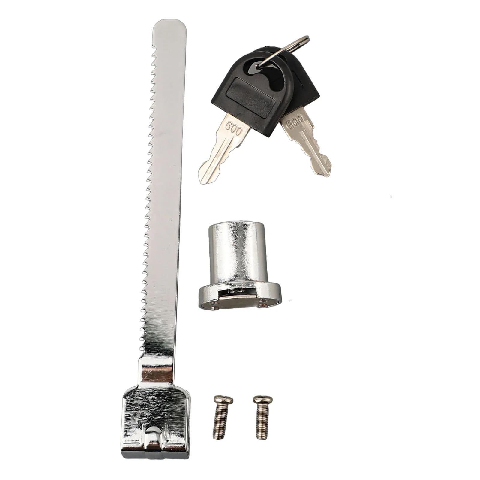 For Glass Display Box Color Silver Zinc Alloy Glass Lock Sliding Showcase Lock Thickened Design Wear Resistant