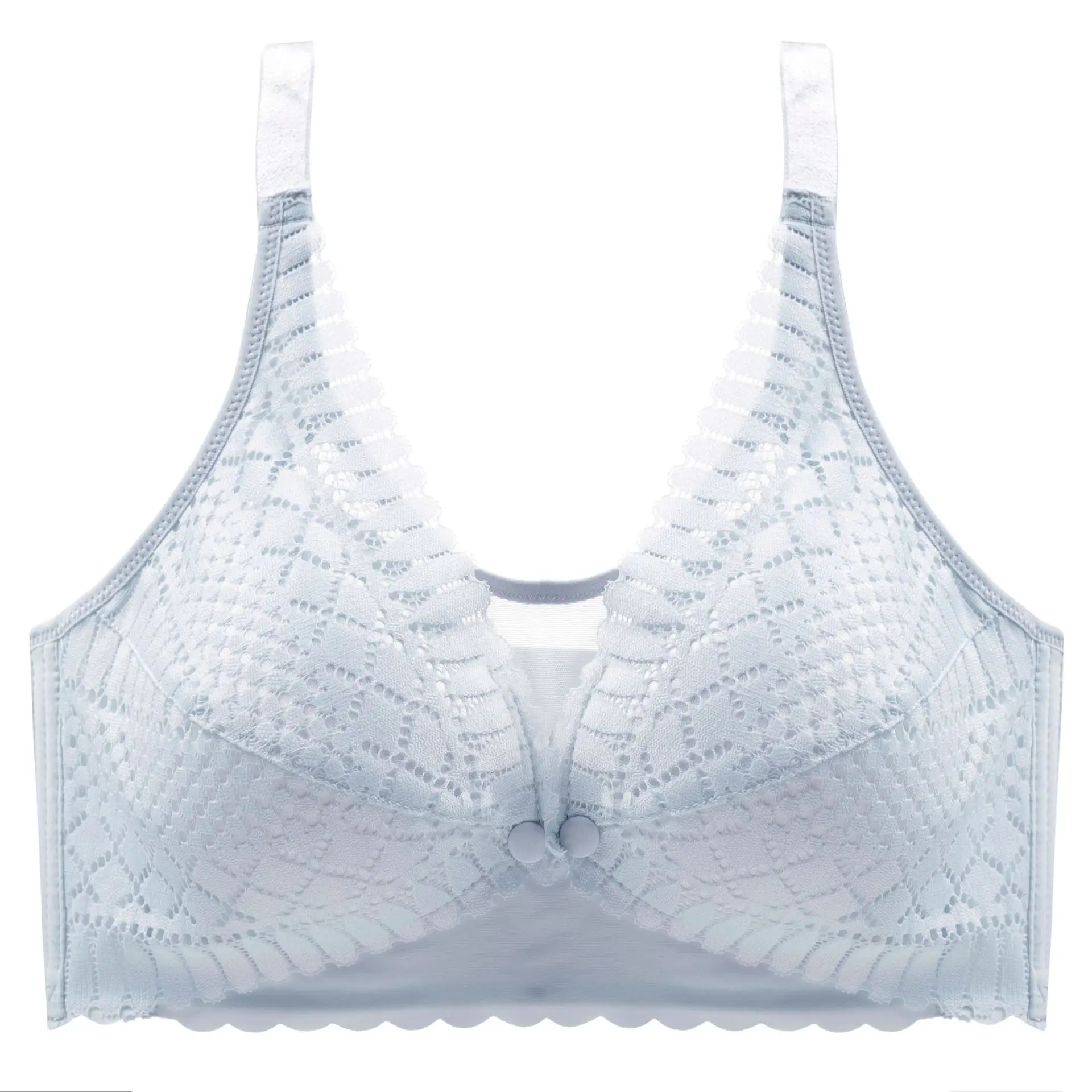 Cute Nursing Maternity Womans' Bra Gather Prevent Sagging Postpartum Wire-Free Ladies' Brassiere Shaping Front Closure Girls Bra