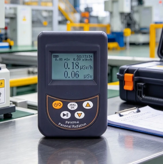 FS2011+ Nuclear Radiation Detector Professional Personal Dosimeter Bilingual Chinese & English Display