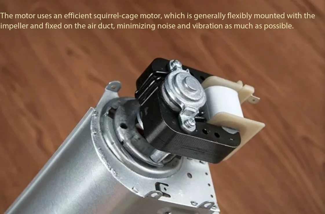 Silent Cross Flow Fan 220V Axial Flow Fan for Elevator Chassis Heat Dissipation Accessories, Ventilation Cooling Equipment