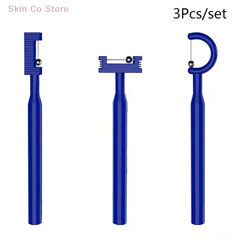 [CO]3Pcs Mouth Tongue Training Tool Mouth Muscle Training Tool Useful Retroflection Tongue Tip Exercise Oral Exercise[CO]