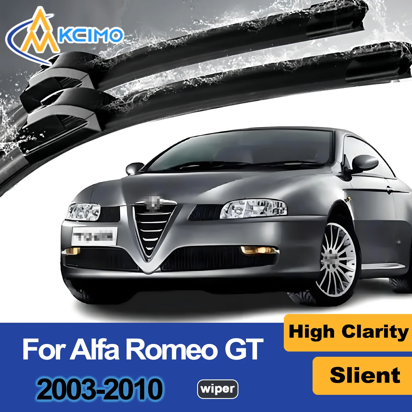 

2PCS New Front Windshield Wiper Blade for Alfa Romeo GT 2003-2010 Front Windshield Auto Wipers Blade Accessories 2010 2009 2008