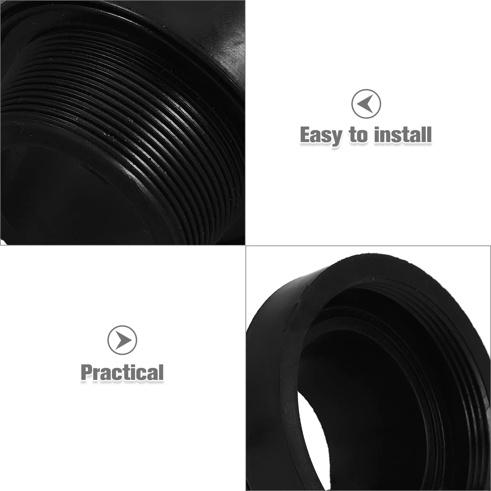 2 個シール小便器排水ベースゴムシールパイプ継手ワイドパイプ継手アプリケーションシールリング再利用可能