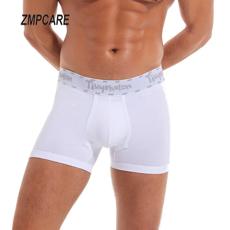 Heren Ondergoed Boxers Sexy Katoen Cuecas Hoogbouw Boxer U Convex Boxershort Gay Slipje Onderbroek Ropa Interieur Hombres