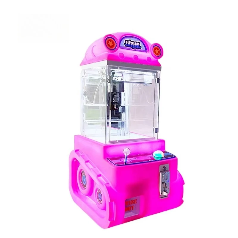 

Hot Sale Coin-operated Mini Maquinas Tanks Man Mini Claw Crane Machine Doll Machine for Kids