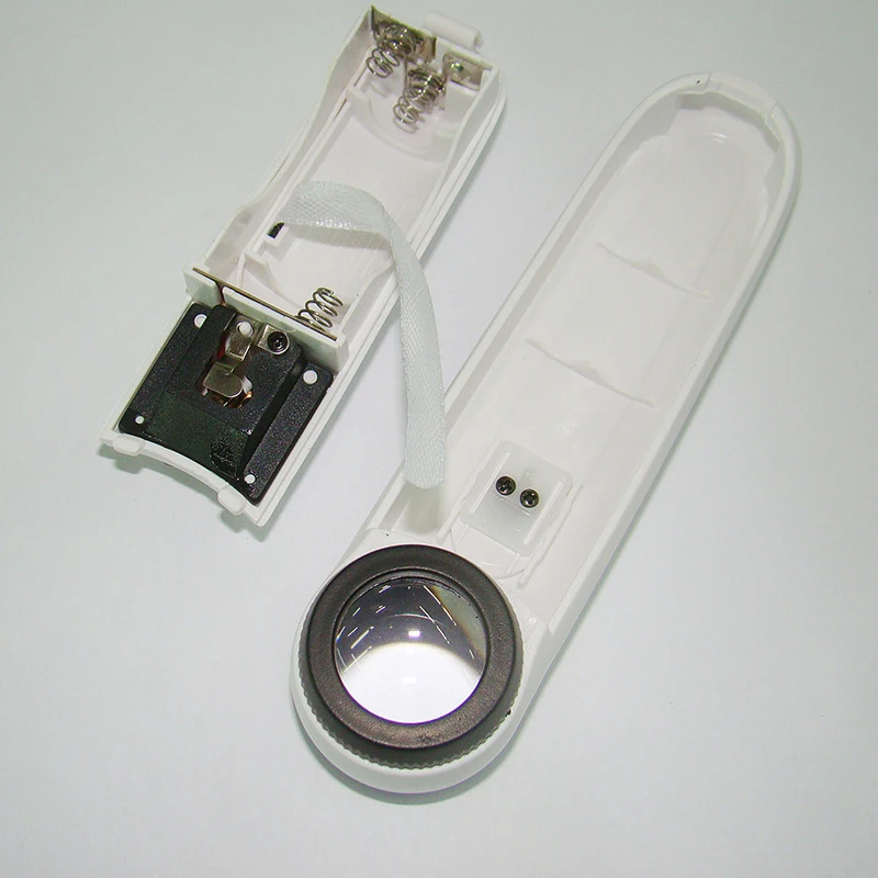 40x 3.5mm LED Light Magnifying Glass Loupe Handheld Microscope Magnifier Illuminated lamp For Circuit Boards Hallmarks Jewelry