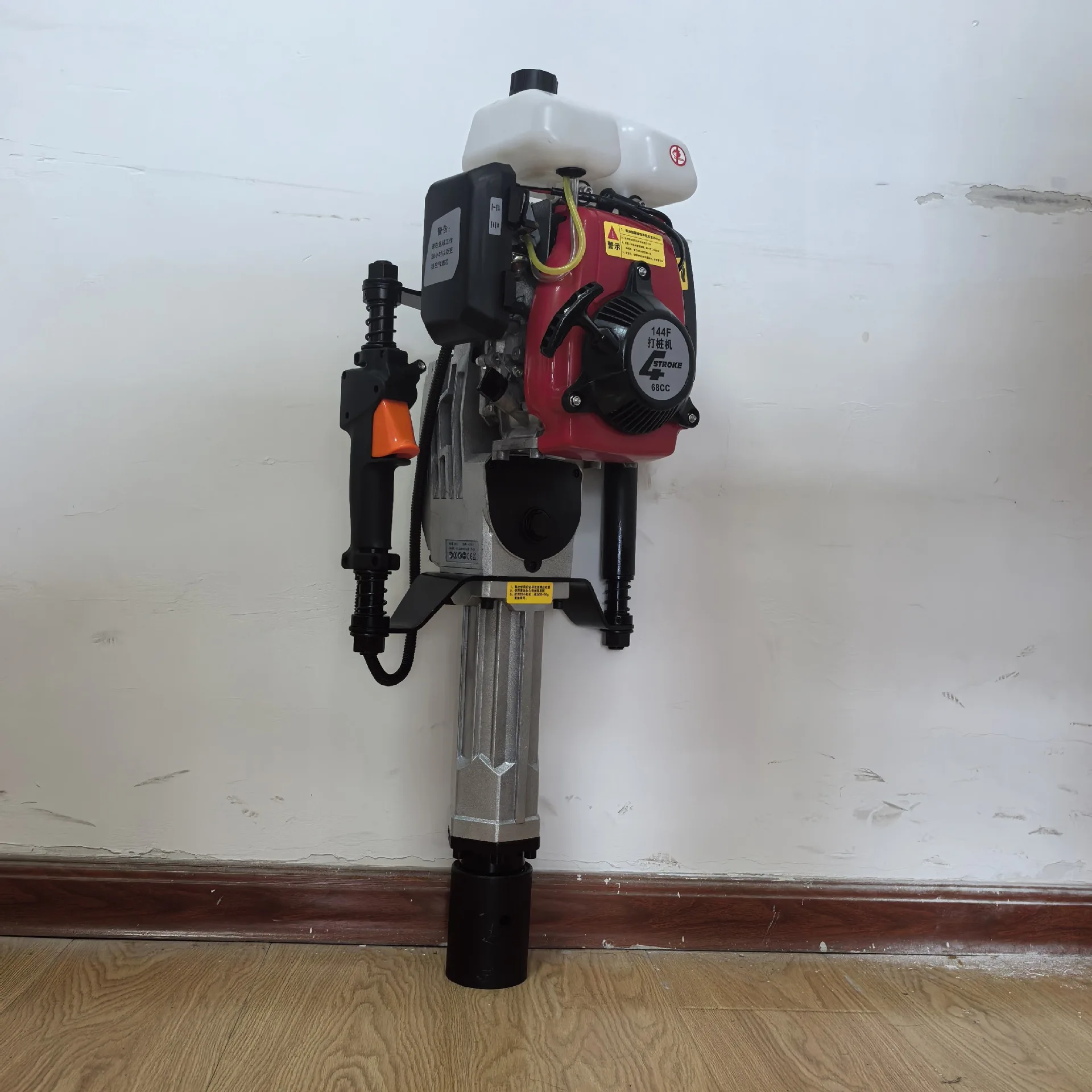 High-Power 2400W  Four-Stroke Handheld Pile Driver Portable Two-Stroke Flood Control Pile Planting Machine
