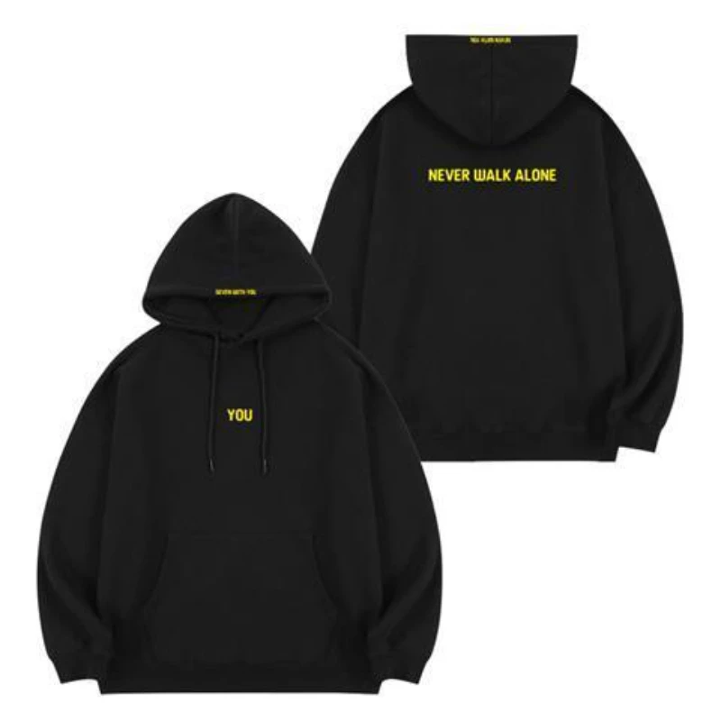 KPOP Concert PERMISSION TO DANCE Hoodie Printing Official Same Paragraph Long-sleeved Unisex Sweatshirt Pullover