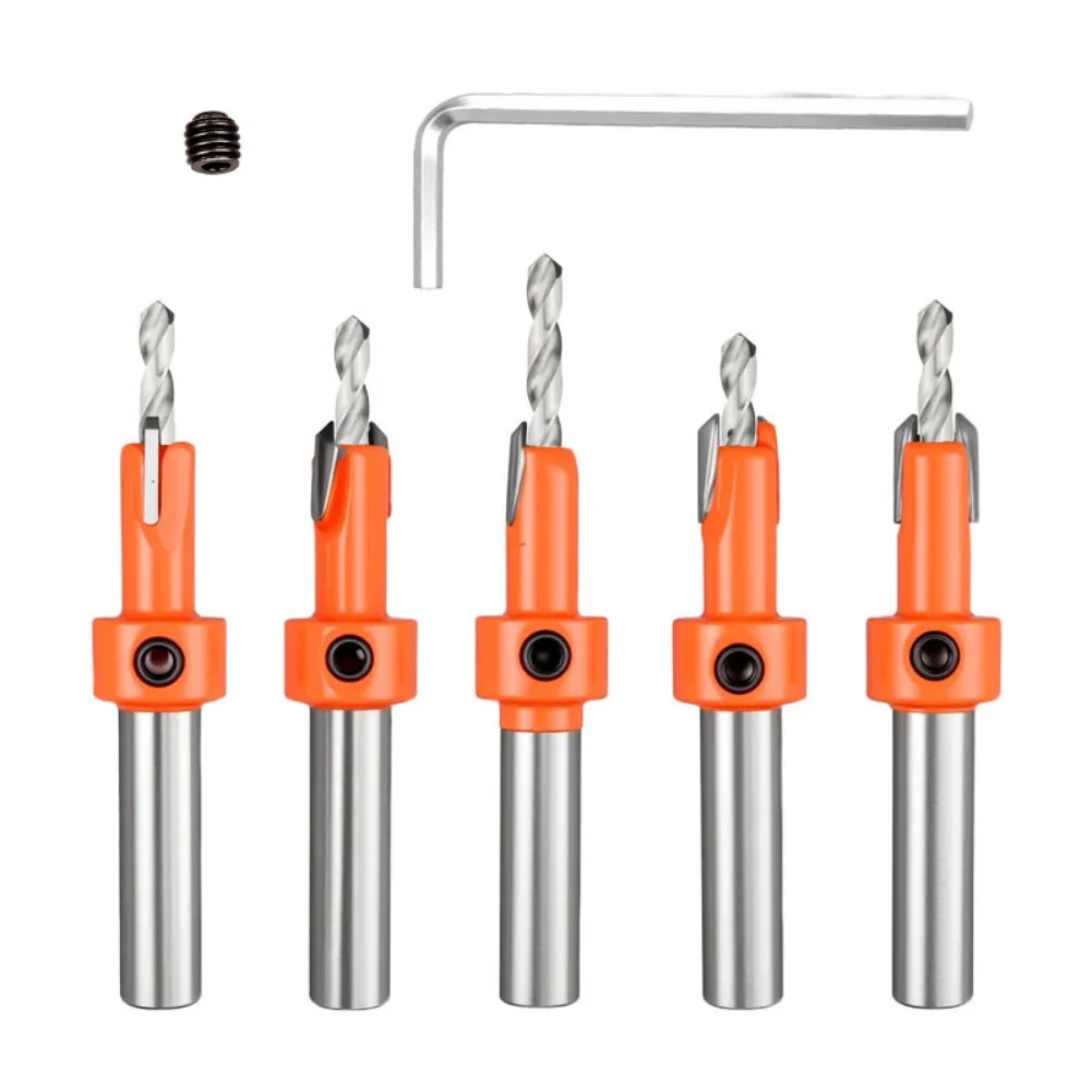 

Фреза-зенкер для удаления винтов, 2.8/3.0/3.2/3.5/4.0 мм, для обработки дерева, с угловым концом, для демонтажа и расширения отверстий