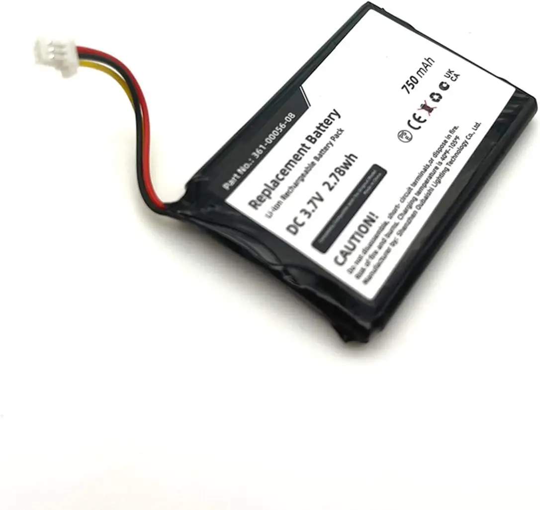 Replacement Battery for Garmin  010-01533-0E, Drive 6