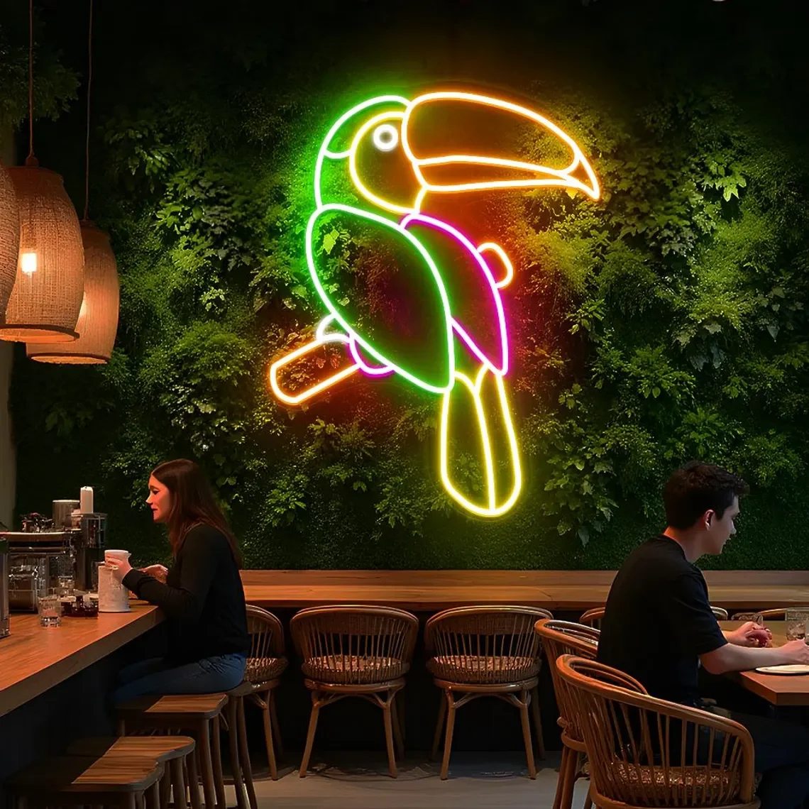 Toucan Neon Schild Toucan Bird – Coffee Tea Neon Sign Bewertung und Preis