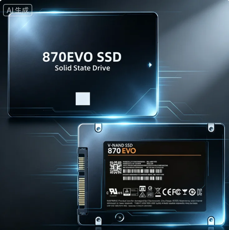 New Solid State Disk High Speed 870EVO  SSD For Laptop Microcomputer Desktop 2.5 Inch High