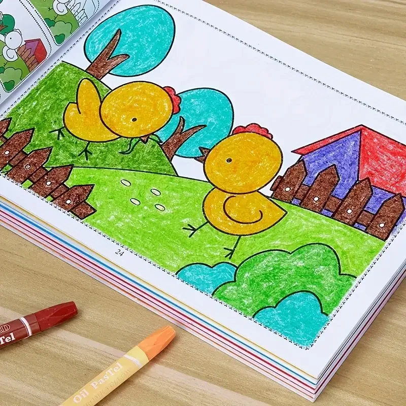 46-seitiges Malbuch für Kinder – Kids Education Drawing Bewertung und Preis