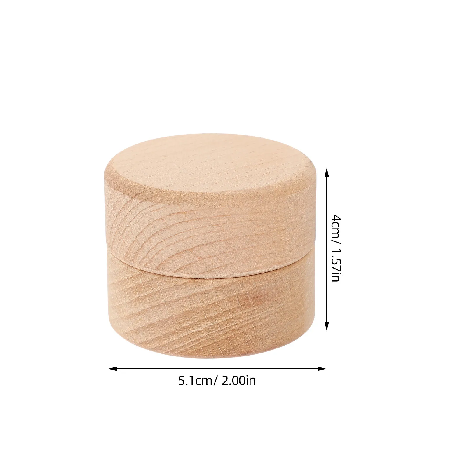 Wooden Tooth Collection Organizer Baby Teeth Keepsake Storage Container Kids First Tooth Collector Small Trinket Box Portable