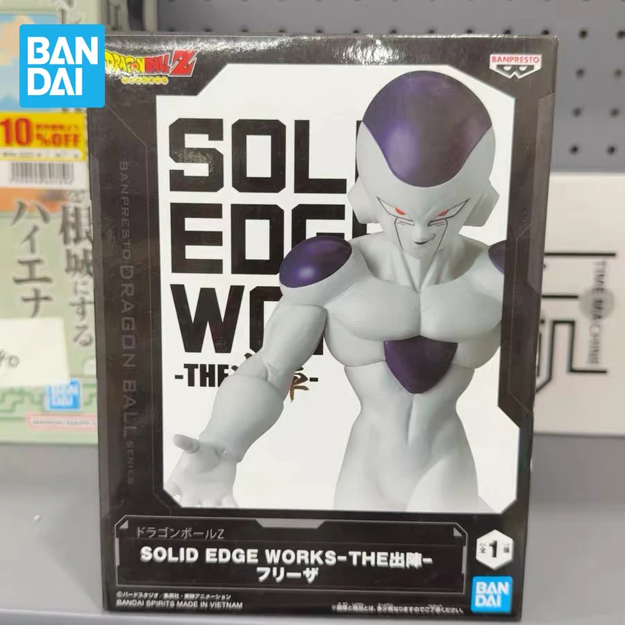 

Banpresto Dragon Ball Z Anime Figurals Solid Edge Works Frieza PVC Action Figures DBZ Figurines Collectible Model Toys