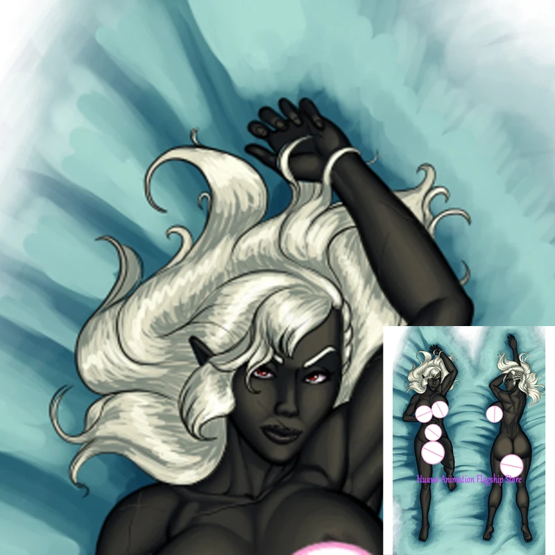 

Anime Dakimakura Pillow Case Beautiful Girl Sexy and Busty Beautiful Girl Double-Sided Halloween