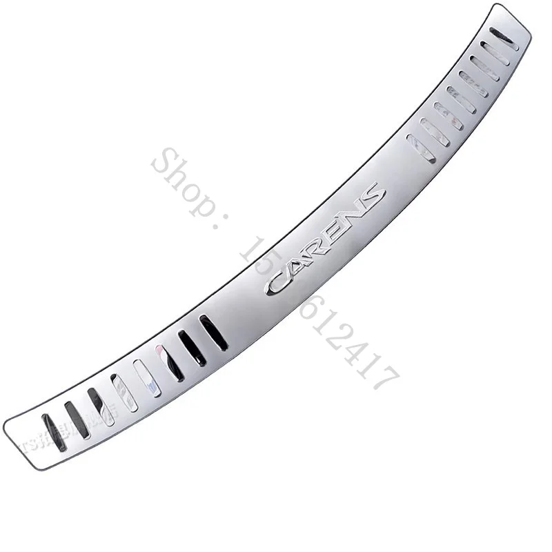 for kia carens 2007 2008 2009 ~2019 Car-Styling Stainless Steel car External Rear Bumper Protector Sill plate accessories