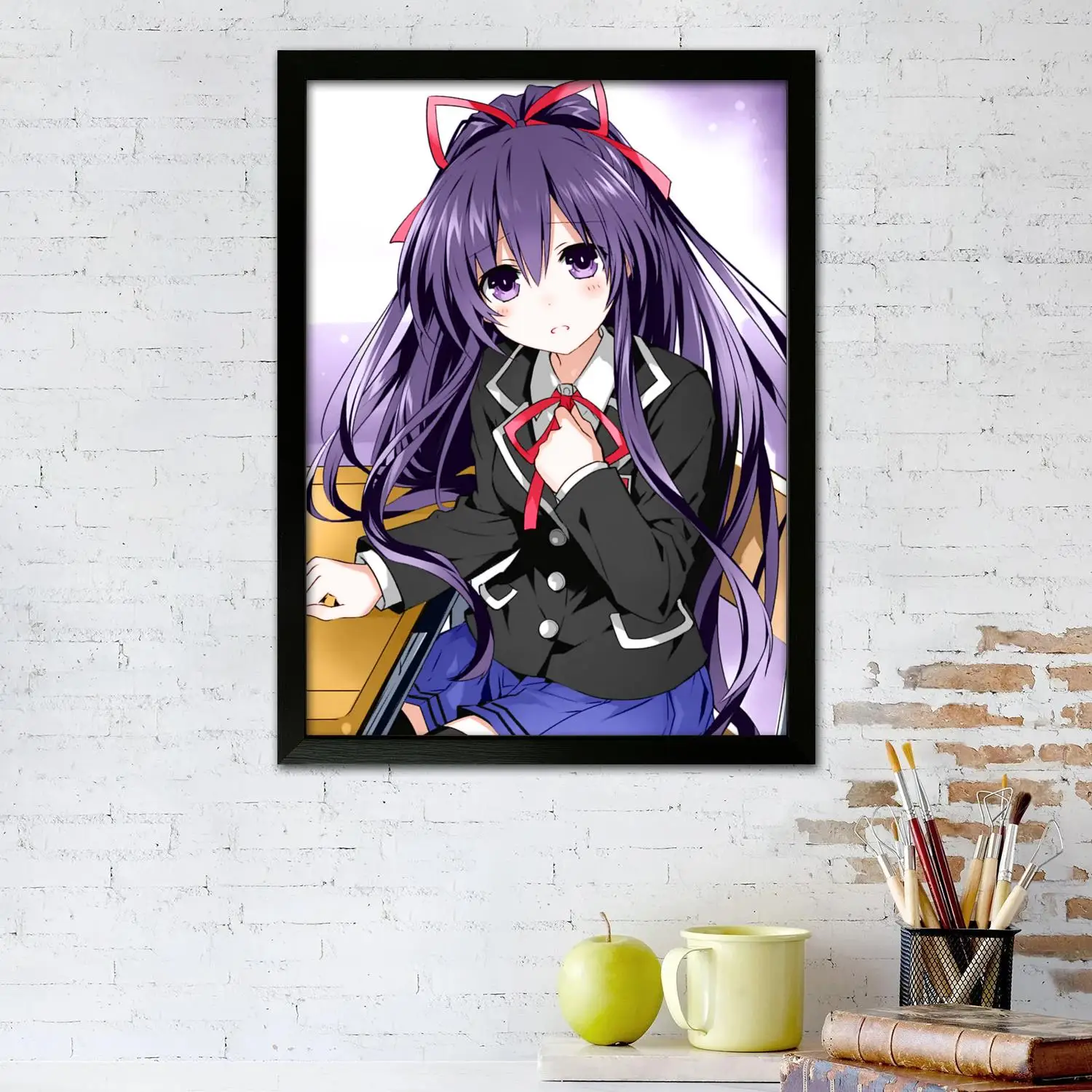 tohka yatogami Canvas Art Poster and Wall Art, Picture Print, Modern Family Bedroom Decor, Posters,Decorative painting