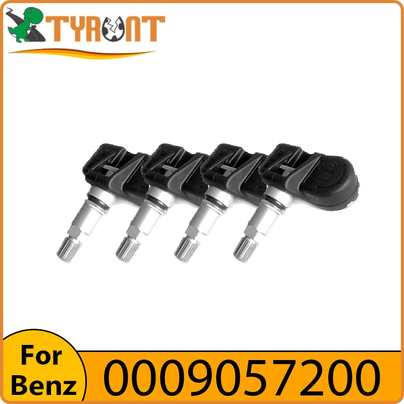 4PCS TYRNT TPMS Tire Pressure Sensor #0009057200 For Mercedes Benz W204 W176 W246 W212 W166 W463 W221 W222 X156 C200 C63 AMG GLE